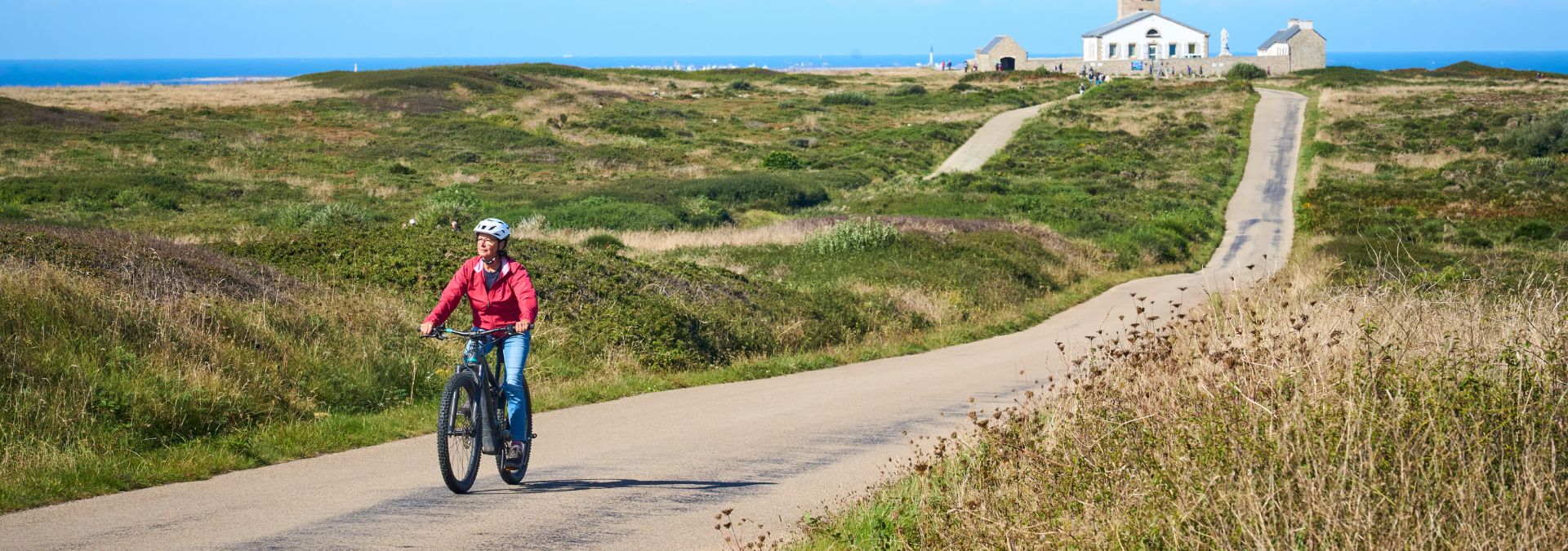 Balade à vélo à la Pointe du Raz en Finistère